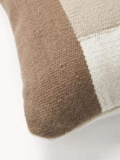 Sale Funda de cojín de lana con diseño abstracto Aylin Cojines Decorativos|Mantas