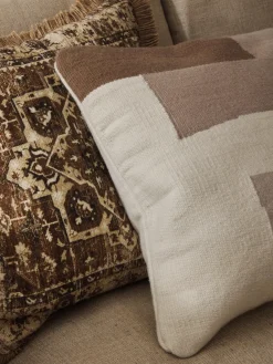 Sale Funda de cojín de lana con diseño abstracto Aylin Cojines Decorativos|Mantas