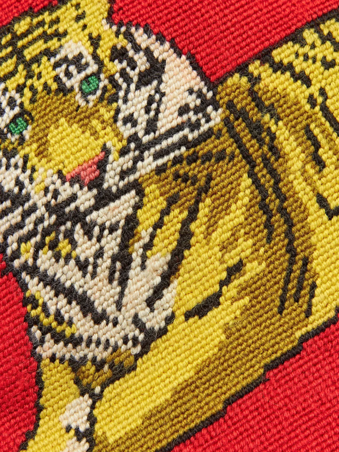 Cojines Decorativos|Mantas>Jonathan Adler Funda de cojín de lana Safari