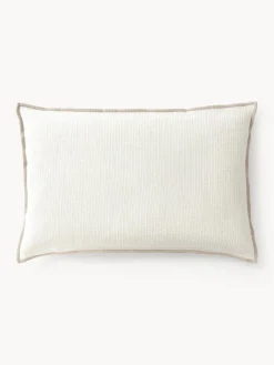 Outlet Funda de cojín de lino Blaine Mantas|Cojines Decorativos