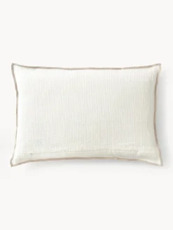 Outlet Funda de cojín de lino Blaine Mantas|Cojines Decorativos