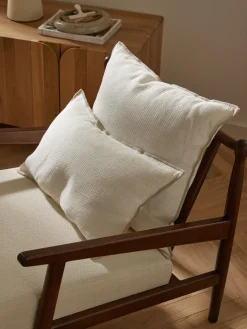 Outlet Funda de cojín de lino Blaine Mantas|Cojines Decorativos