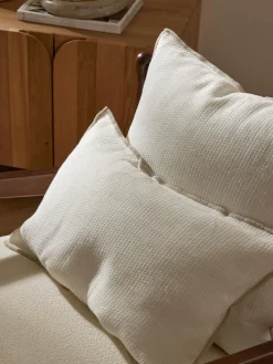 Outlet Funda de cojín de lino Blaine Mantas|Cojines Decorativos