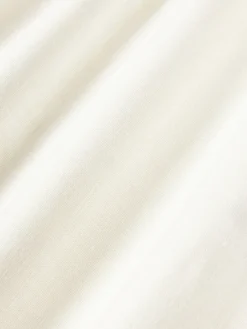 Clearance Funda de cojín de lino con flecos Luana Mantas|Cojines Decorativos