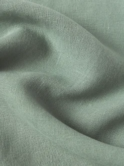 Outlet Funda de cojín de lino con flecos Luana Mantas|Cojines Decorativos