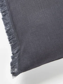 New Funda de cojín de lino con flecos Luana Cojines Decorativos|Mantas