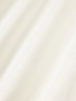 Clearance Funda de cojín de lino con dobladillo elevado Taryn Mantas|Cojines Decorativos