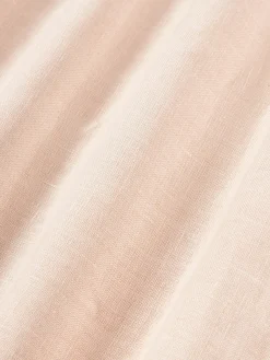 Clearance Funda de cojín de lino con flecos Luana Cojines Decorativos|Mantas