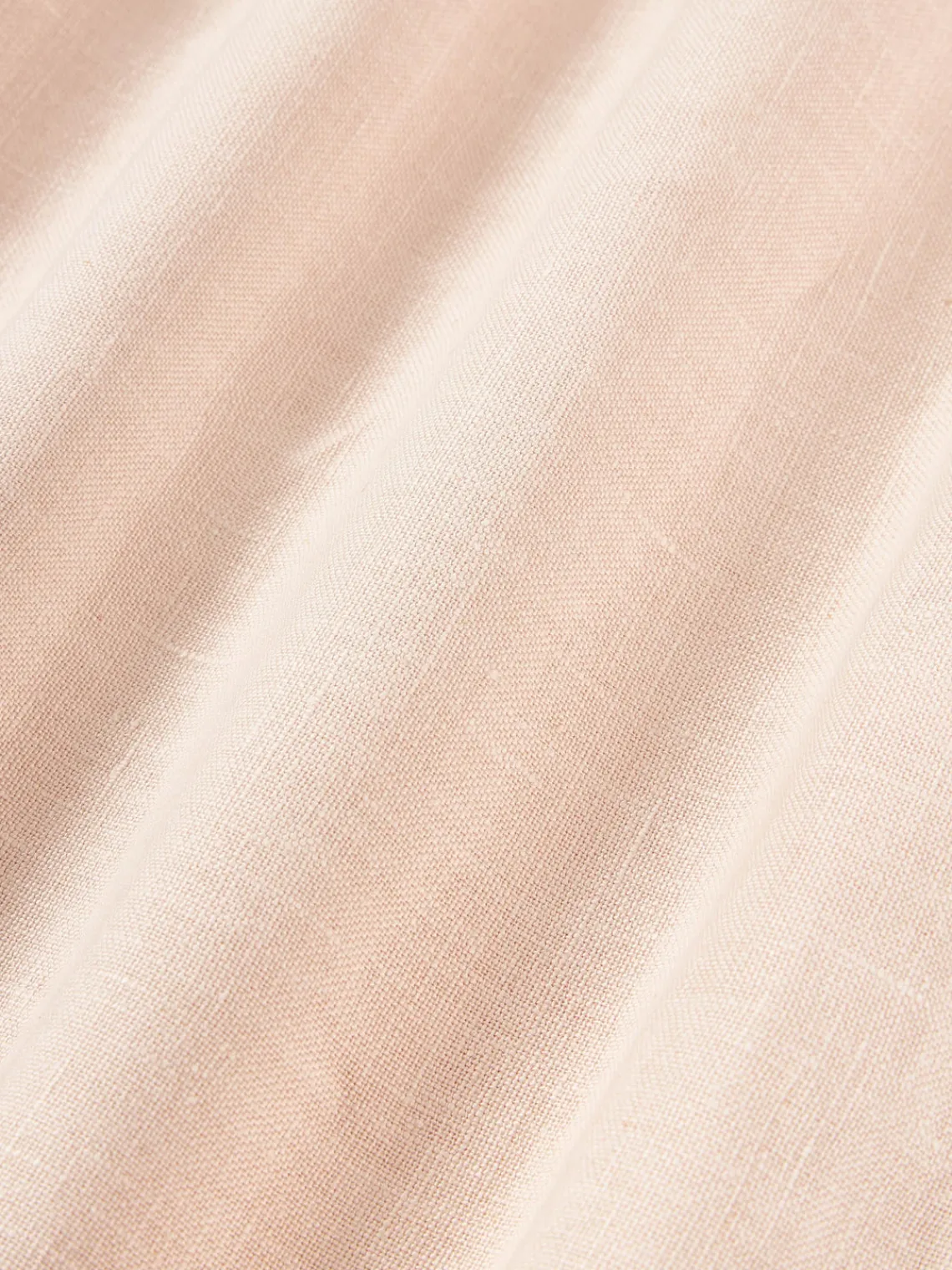 Clearance Funda de cojín de lino con flecos Luana Cojines Decorativos|Mantas