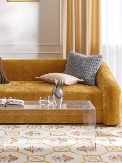 Funda de cojín de lino con flecos Luana Mantas|Cojines Decorativos