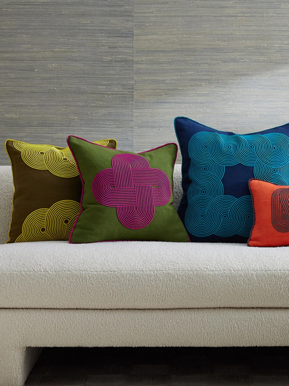 Clearance Funda de cojín de lino Pompidou Mantas|Cojines Decorativos