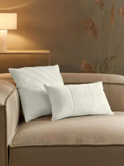 Cojines Decorativos|Mantas>Westwing Collection Funda de cojín de lino texturizada Dalia