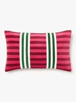 Online Funda de cojín de patchwork de terciopelo Tete Mantas|Cojines Decorativos