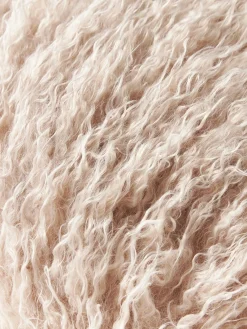 Mantas|Cojines Decorativos></noscript>Westwing Collection Funda de cojín de pelo sintético rizado Morten Beige