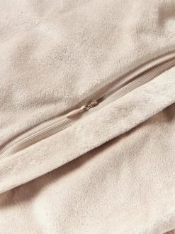 Mantas|Cojines Decorativos></noscript>Westwing Collection Funda de cojín de pelo sintético rizado Morten Beige