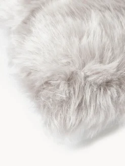 Online Funda de cojín de piel sintética Mathilde Cojines Decorativos|Mantas