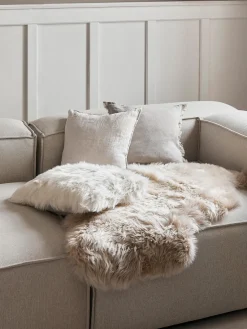 Online Funda de cojín de piel sintética Mathilde Cojines Decorativos|Cojines Decorativos