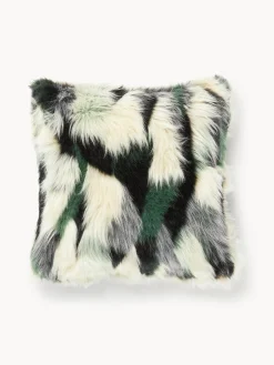 Discount Funda de cojín de piel sintética Nella Cojines Decorativos|Mantas