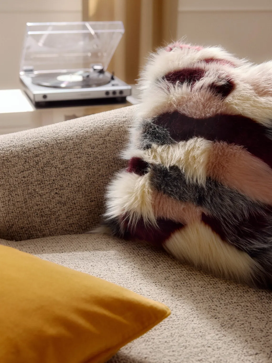 Hot Funda de cojín de piel sintética Nella Cojines Decorativos|Mantas