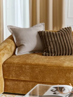 Hot Funda de cojín de piel sintética Lovey Cojines Decorativos|Mantas