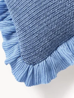 Sale Funda de cojín de punto con volantes Pansy Cojines Decorativos|Mantas