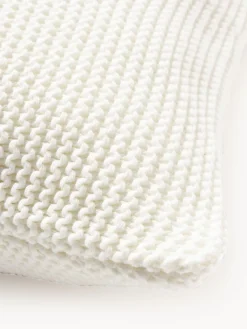 Outlet Funda de cojín de punto de algodón ecológico Adalyn Mantas|Cojines Decorativos