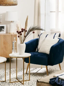 Outlet Funda de cojín de punto de algodón ecológico Adalyn Mantas|Cojines Decorativos