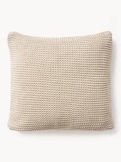 Online Funda de cojín de punto de algodón ecológico Adalyn Cojines Decorativos|Mantas