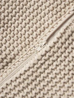 Online Funda de cojín de punto de algodón ecológico Adalyn Cojines Decorativos|Mantas