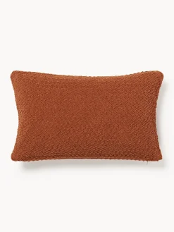 Mantas|Cojines Decorativos>Westwing Collection Funda de cojín de punto de chenilla Everly Terracota