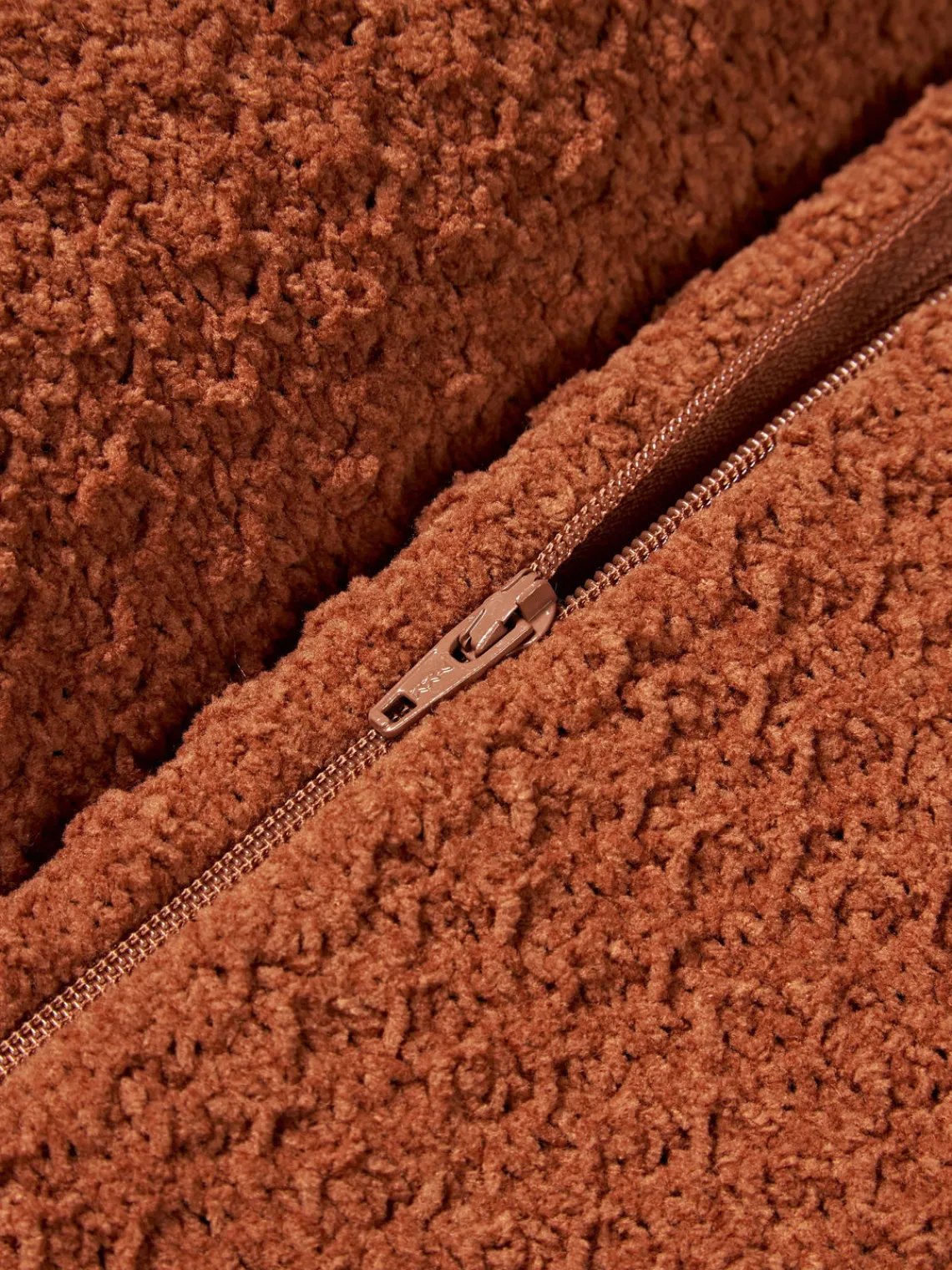 Mantas|Cojines Decorativos>Westwing Collection Funda de cojín de punto de chenilla Everly Terracota