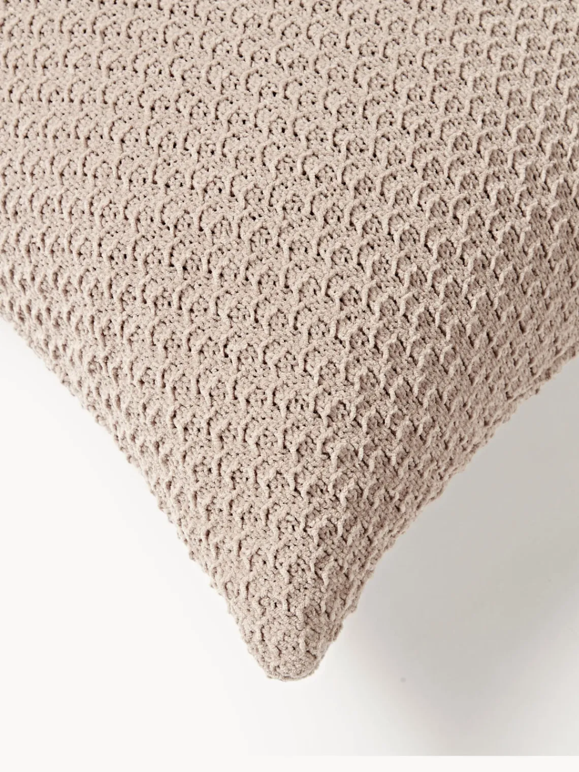 Sale Funda de cojín de punto de chenilla Everly Cojines Decorativos|Mantas