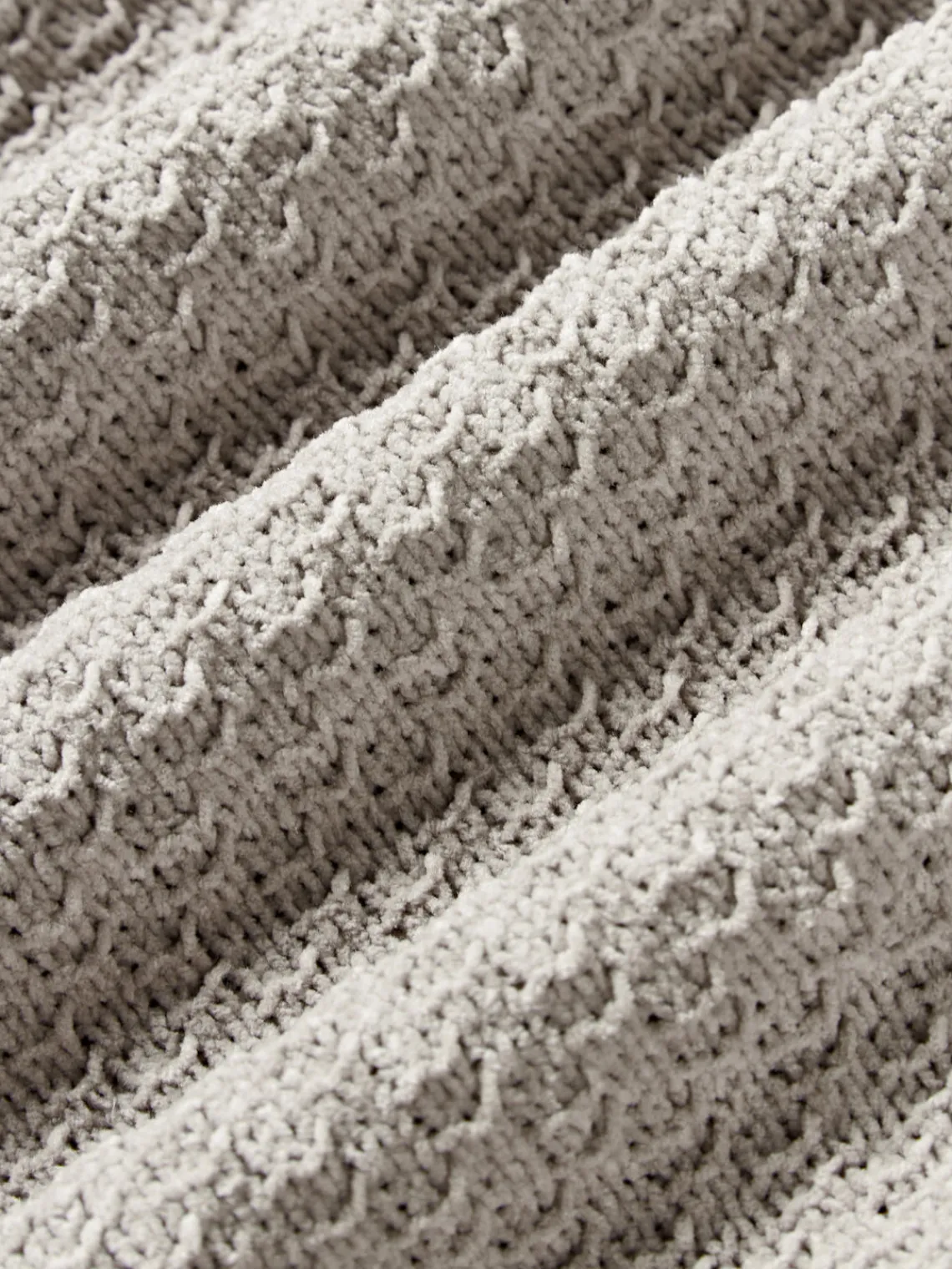 Online Funda de cojín de punto de chenilla Everly Cojines Decorativos|Mantas