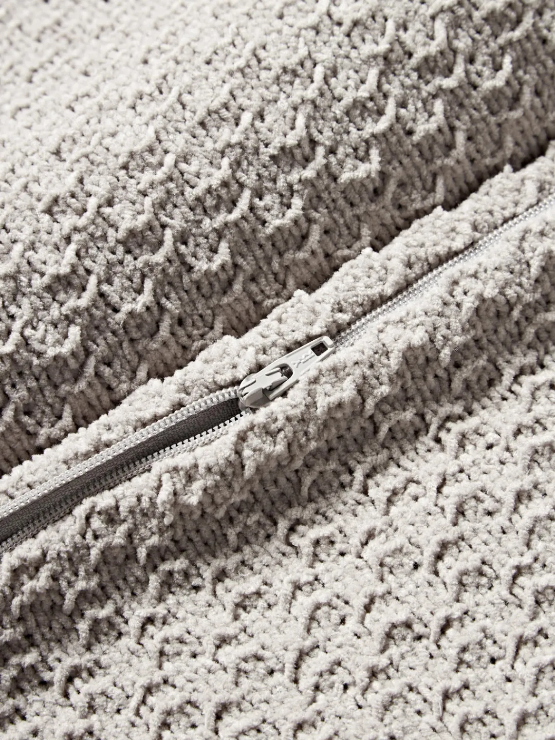 Online Funda de cojín de punto de chenilla Everly Cojines Decorativos|Mantas