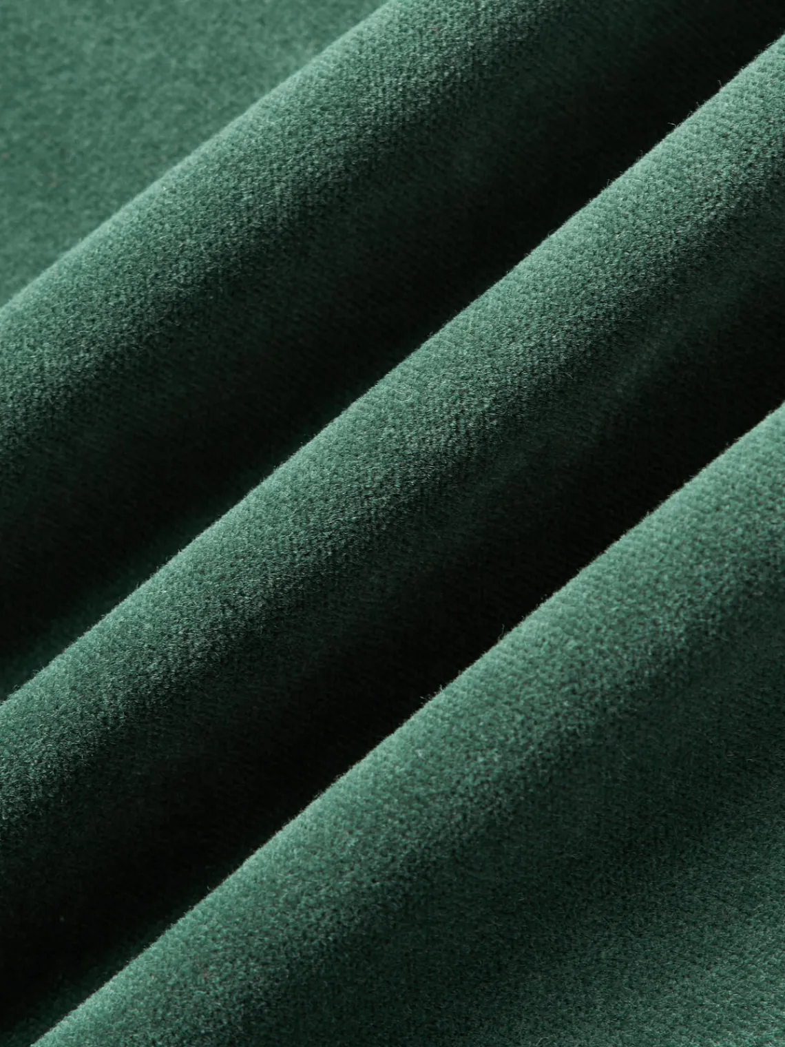 Mantas|Cojines Decorativos>Westwing Collection Funda de cojín de terciopelo Dana Verde oscuro