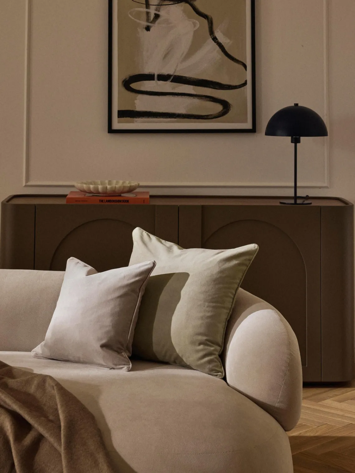 Mantas|Cojines Decorativos>Westwing Collection Funda de cojín de terciopelo Dana Gris