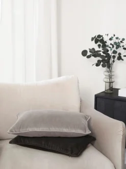 Discount Funda de cojín de terciopelo Dana Mantas|Cojines Decorativos