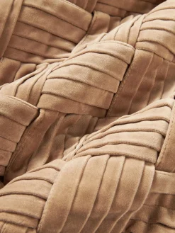 Cojines Decorativos|Mantas></noscript>Westwing Collection Funda de cojín de terciopelo texturizada Sina Ocre