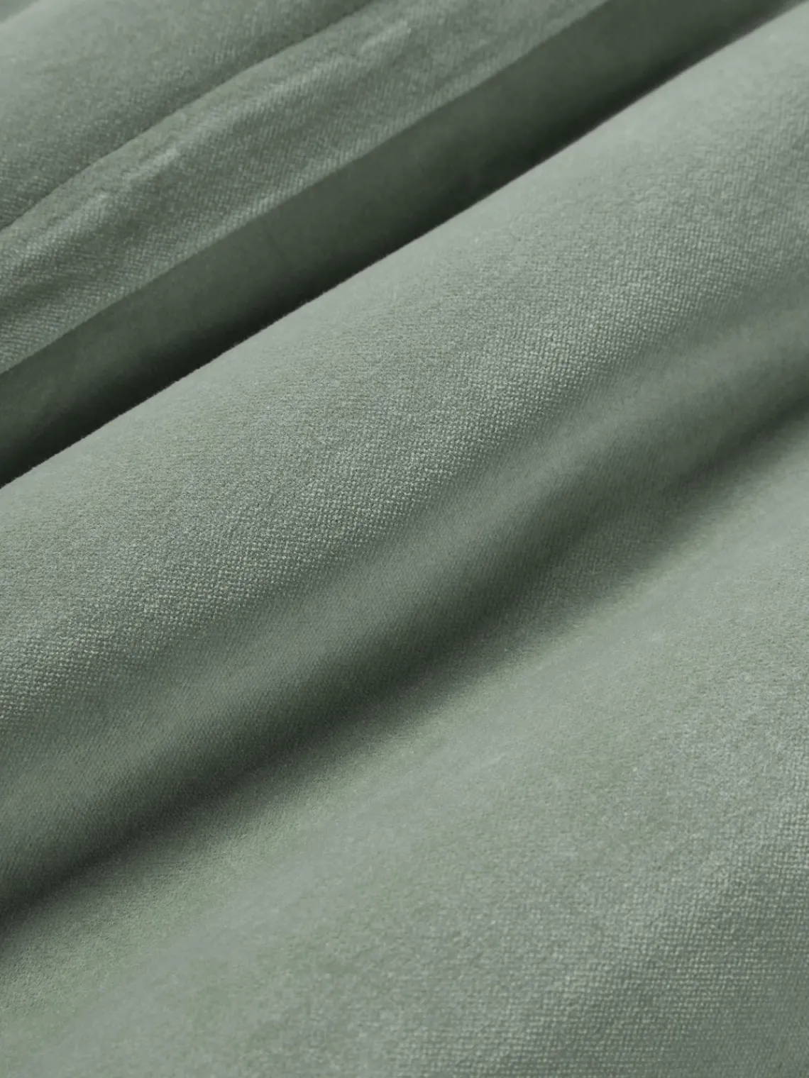 Cojines Decorativos|Cojines Decorativos>Westwing Collection Funda de cojín de terciopelo texturizada Sina Verde salvia