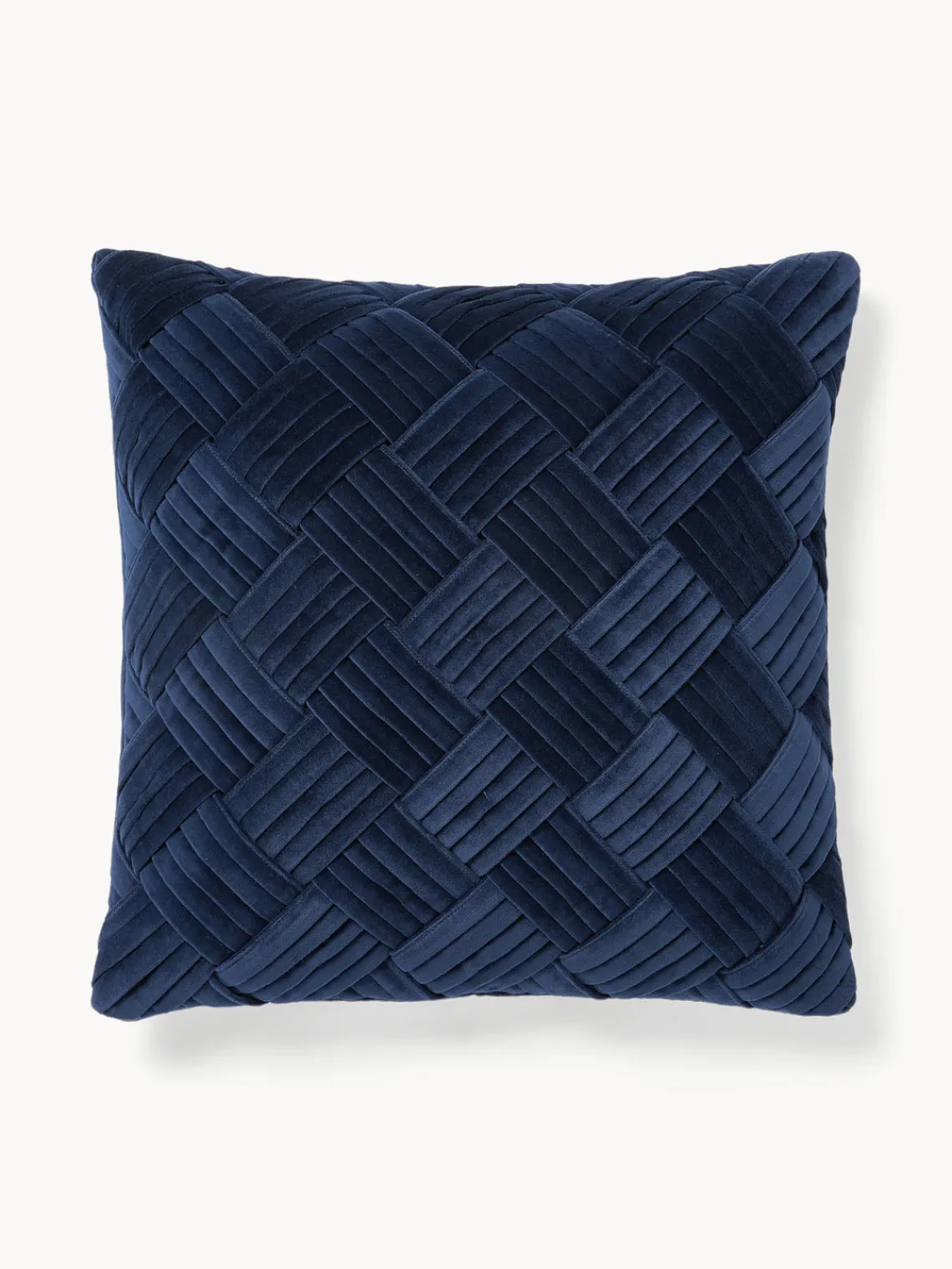 Online Funda de cojín de terciopelo texturizada Sina Mantas|Cojines Decorativos