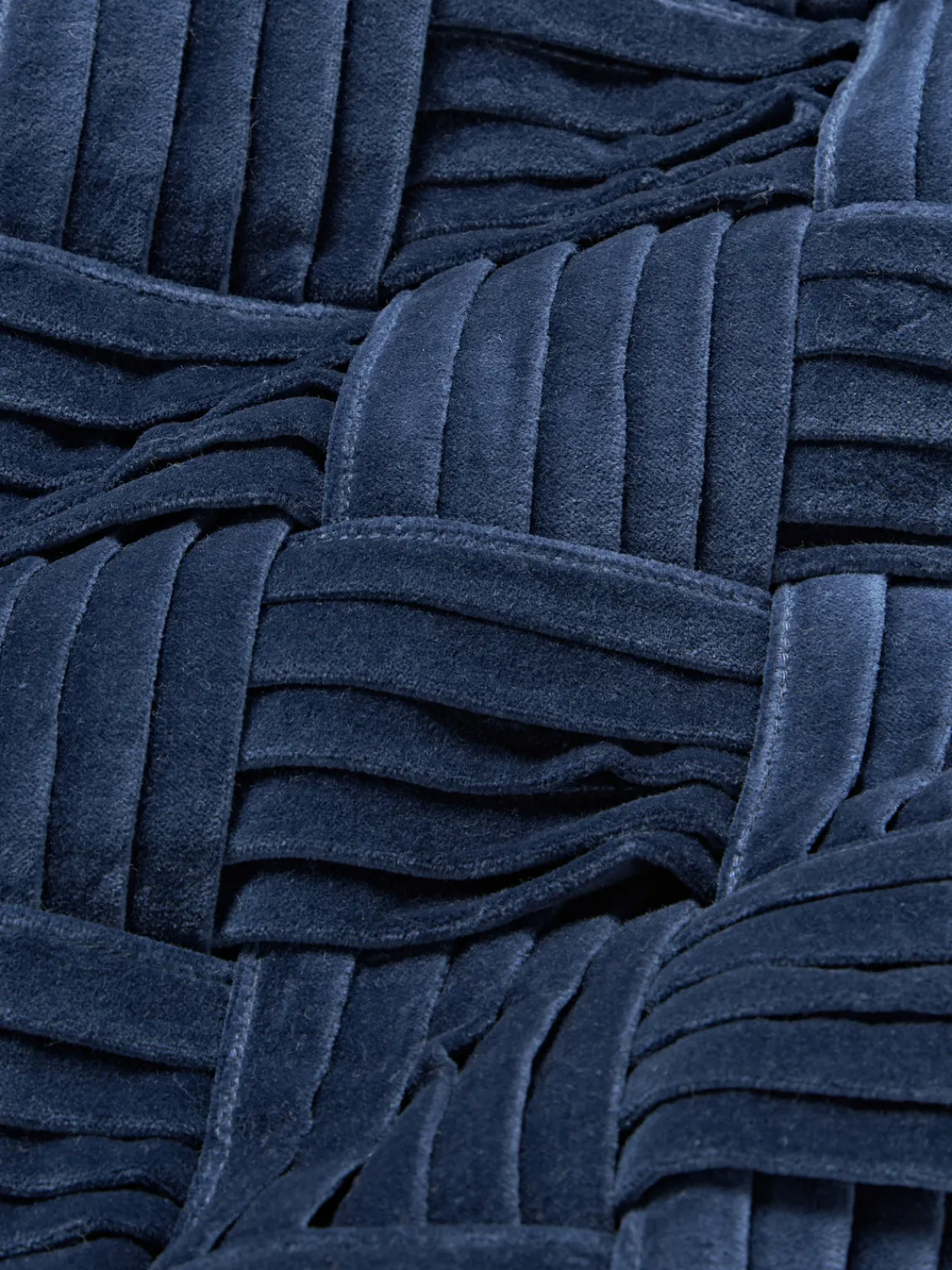 Online Funda de cojín de terciopelo texturizada Sina Mantas|Cojines Decorativos