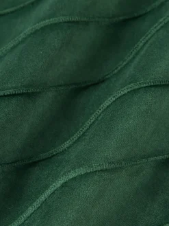 Online Funda de cojín de terciopelo texturizada Leyla Cojines Decorativos|Mantas