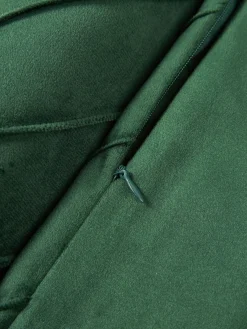 Online Funda de cojín de terciopelo texturizada Leyla Cojines Decorativos|Mantas