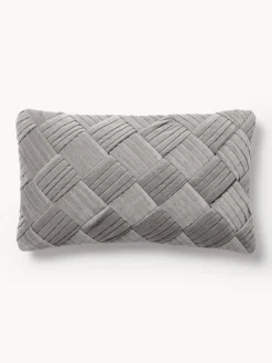 Funda de cojín de terciopelo texturizada Sina Cojines Decorativos|Cojines Decorativos