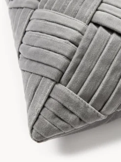 Funda de cojín de terciopelo texturizada Sina Cojines Decorativos|Cojines Decorativos