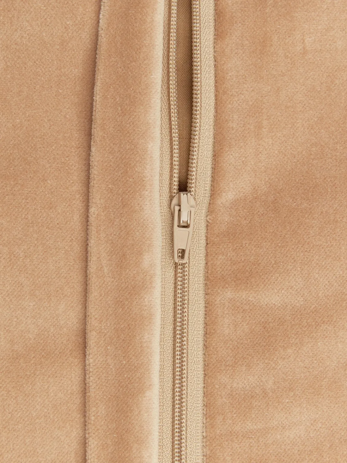 Cojines Decorativos|Mantas>Westwing Collection Funda de cojín de terciopelo texturizada Sina Beige