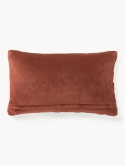 Sale Funda de cojín de terciopelo texturizada Sina Cojines Decorativos|Mantas