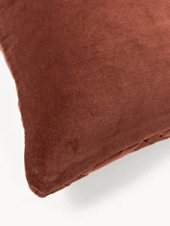 Sale Funda de cojín de terciopelo texturizada Sina Cojines Decorativos|Mantas