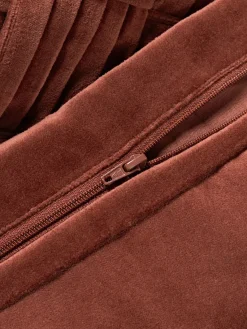 Sale Funda de cojín de terciopelo texturizada Sina Cojines Decorativos|Mantas