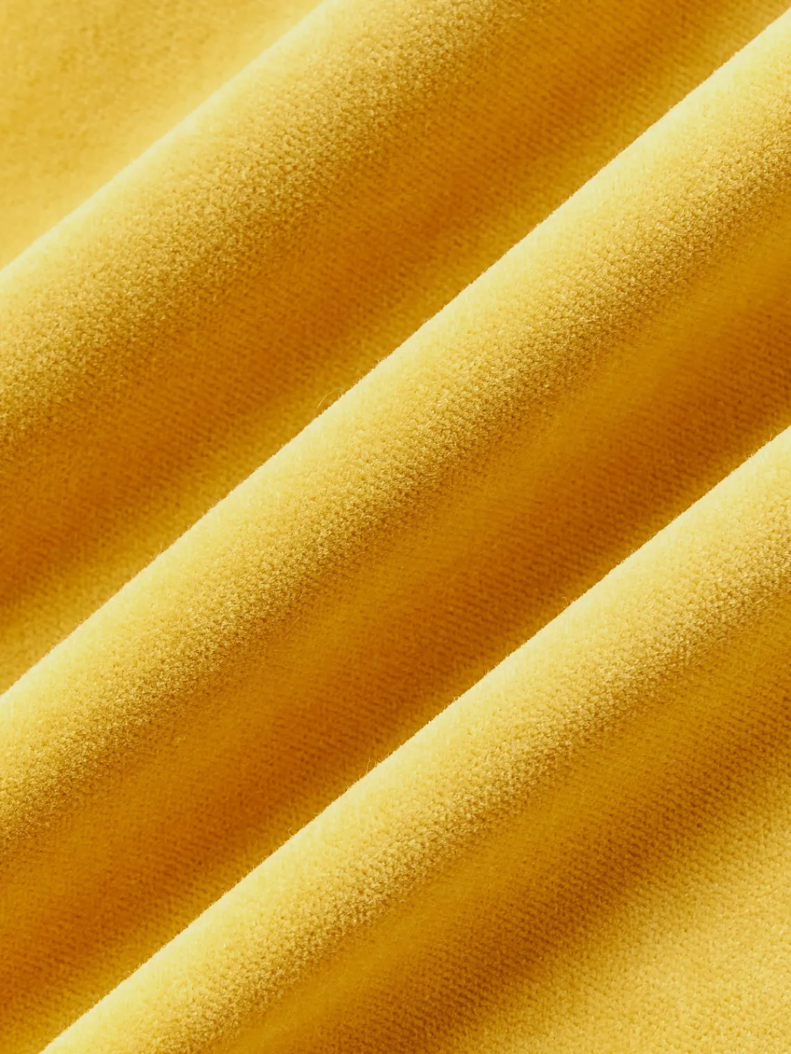 Mantas|Cojines Decorativos>Westwing Collection Funda de cojín de terciopelo Dana Amarillo sol